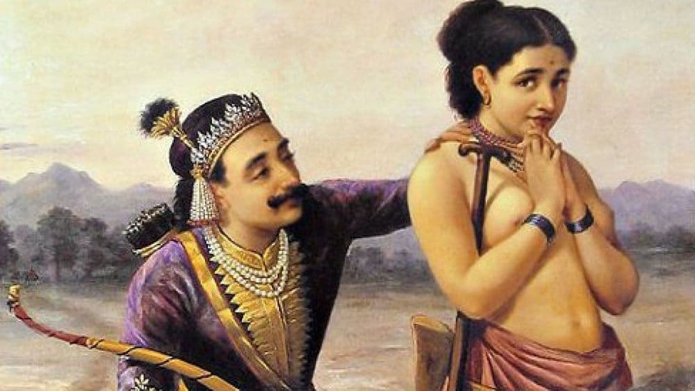 राजा रविवर्मांचा अद्भुत कलाविष्कार !!