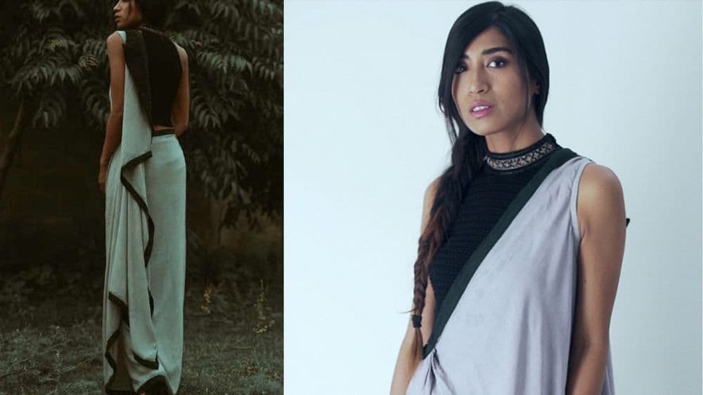 पाच सेकंदात नेसून होते ही साडी....कशी वाटली ही आयडिया?