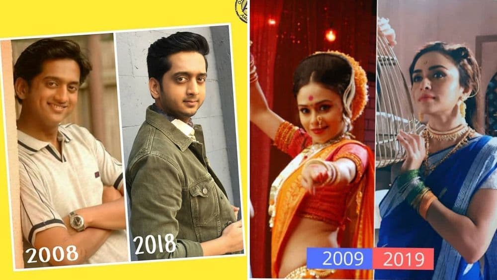 काय आहे 10 year challenge ? मराठी सेलिब्रिटीजचे १० वर्षापूर्वीचे फोटो पाहिले का ?