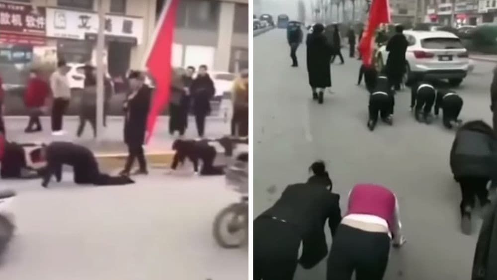 व्हिडीओ ऑफ दि डे : टार्गेट पूर्ण नाही केलं तर चीनमध्ये मिळते ही शिक्षा!!