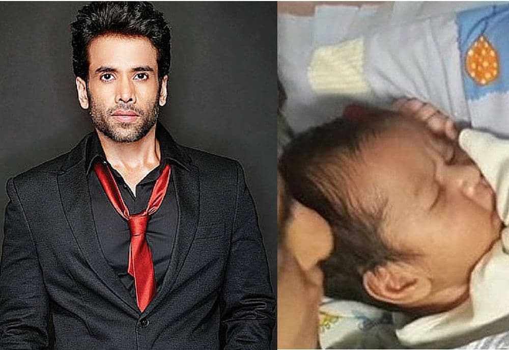 कुंवारा बाप-तुषार कपूरला मुलगा झाला.