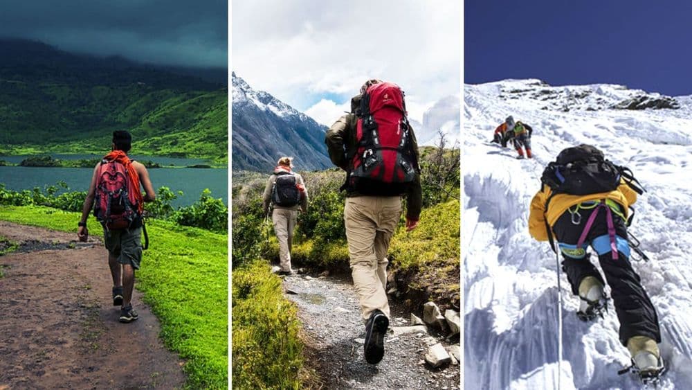 हायकिंग, ट्रेकिंग आणि माउंटनेरिंग : कोणतं सोपं आणि कोणतं अवघड? तिघांत काय फरक आहे ?