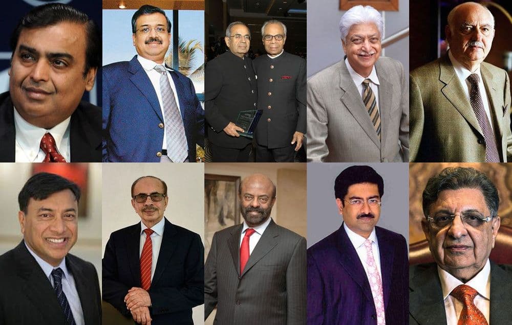 भारतातल्या टॉप १० उद्योगपतींची दिवसाची कमाई बघून घ्या!