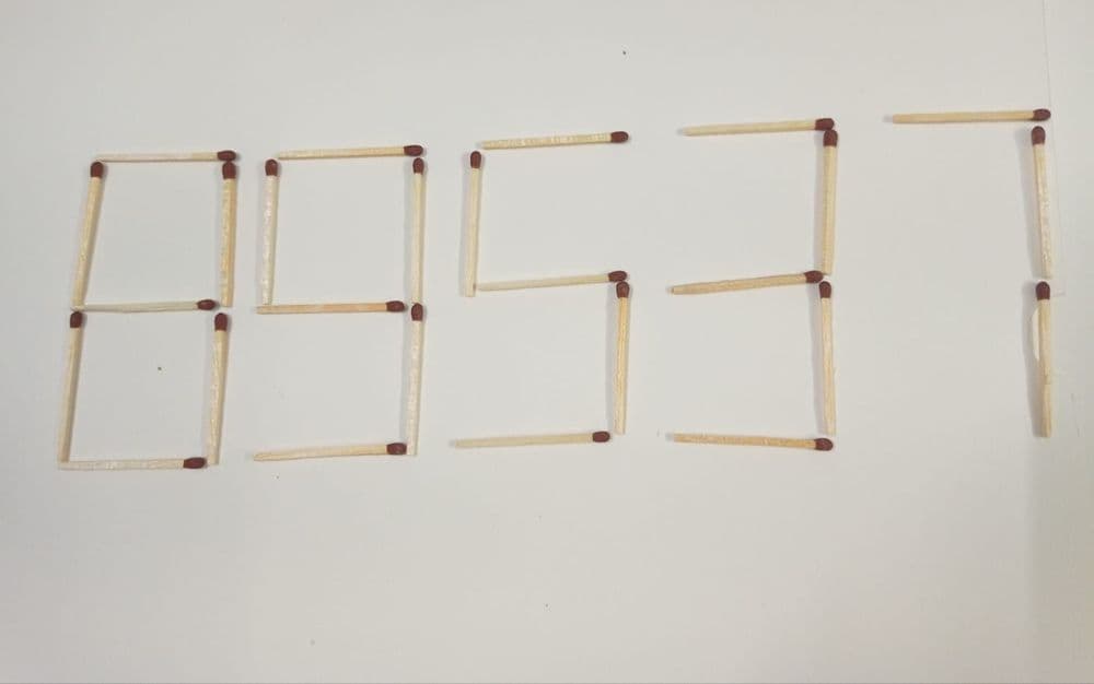 हे कोडे वाचायला १ मिनिट पण कोडे सोडवायचे आहे फक्त ३० सेकंदात!