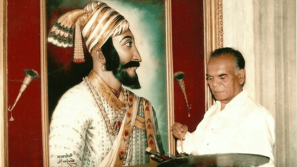 छत्रपती शिवाजी महाराजांचं अधिकृत चित्र तयार करणारे कलायोगी जी कांबळे