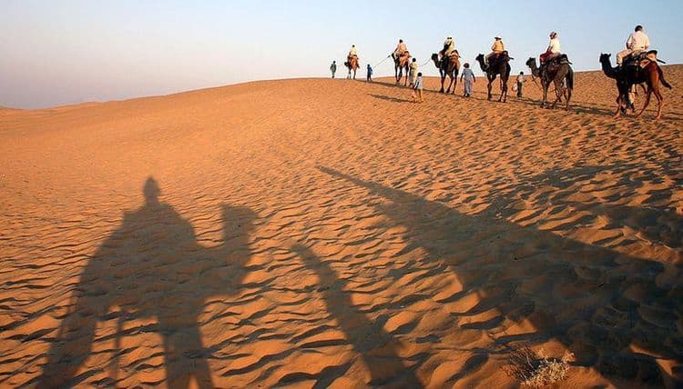 १. थर वाळवंटातील रांगडे गडी.