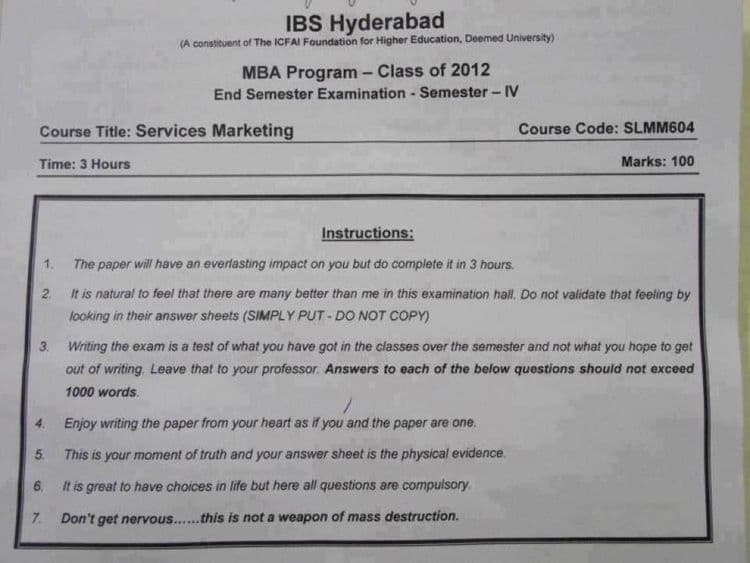 घाबरु नका, हा फक्त पेपर आहे, तुमचं सामूहिक शिरकाण नाही