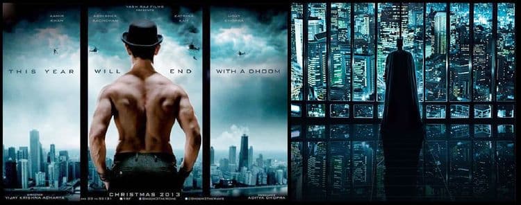 धूम ३ आणि द डार्क नाईट