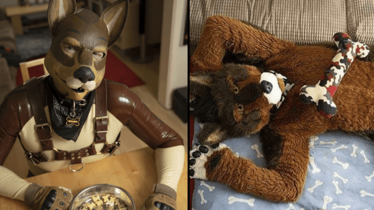 हा माणूस कुत्र्याचं आयुष्य का जगत आहे ?? काय आहे हा विचित्र प्रकार ??