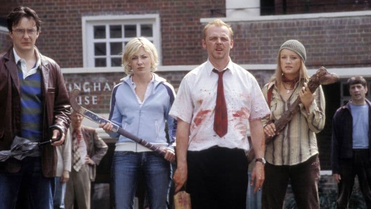 ४) शॉन ऑफ द डेड (Shaun Of The Dead)- साल २००४
