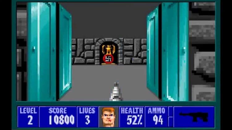 ३. वुल्फेनस्टाईन ३डी (Wolfenstein 3D)