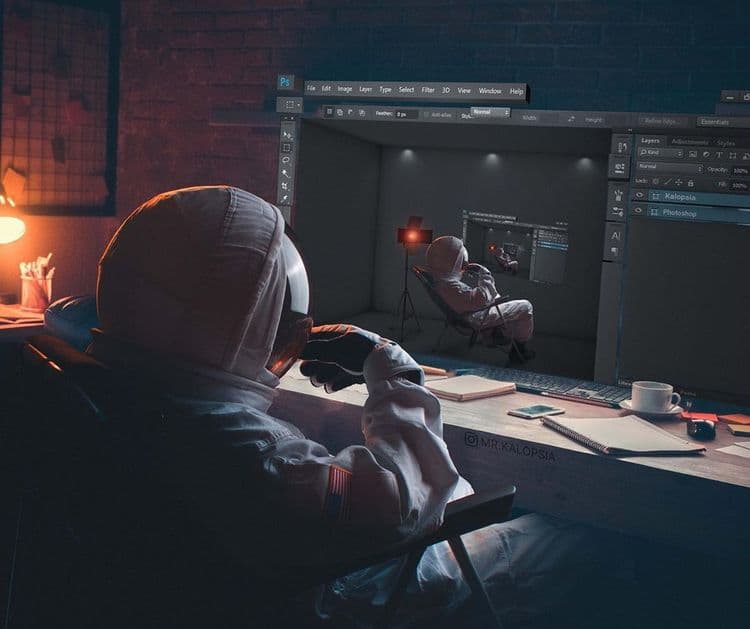 फोटोशॉप वापरून इशानने नेमकी कुठली कलाकारी केलीय?