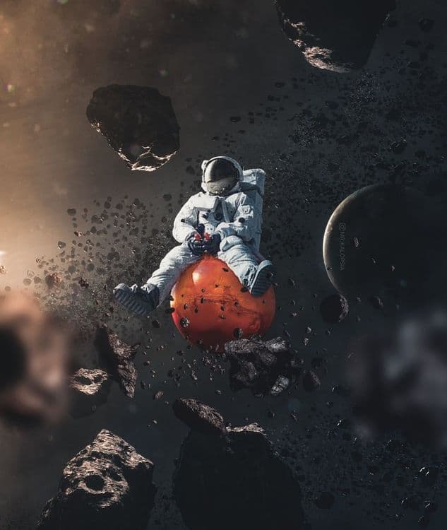 अंतराळवीराची पृथ्वीवरची दैनंदिनी