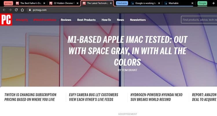 ६. टॅब ग्रुप