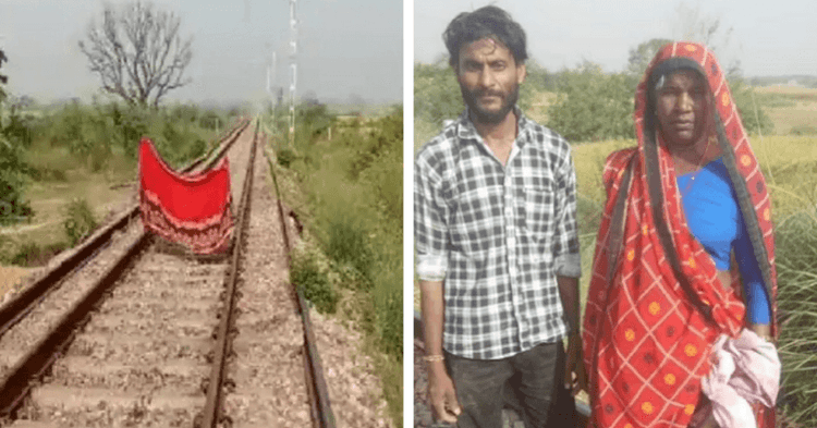 समयसूचकता दाखवत या मजूर महिलेने शेकडो प्रवाशांचा जीव वाचवला!!