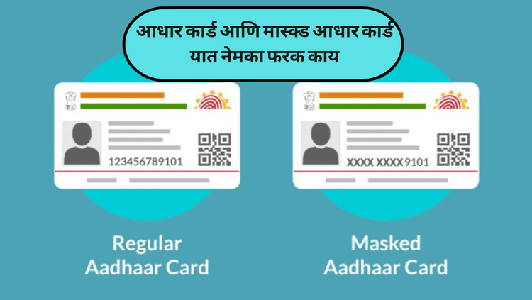 माक्स्ड आधार म्हणजे काय? कसे डाऊनलोड करावे हे ही इथे जाणून घ्या..