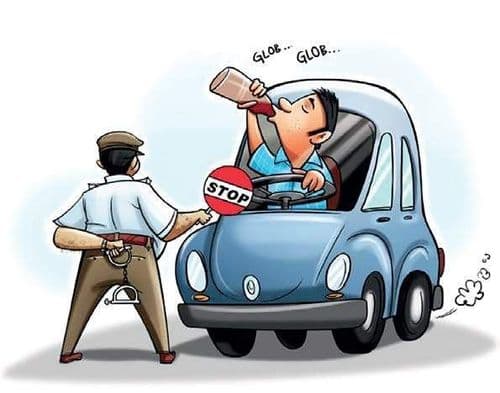 ४. तुम्हाला दंड होण्याची शक्यता फक्त खालील कारणांमुळे असू शकते.