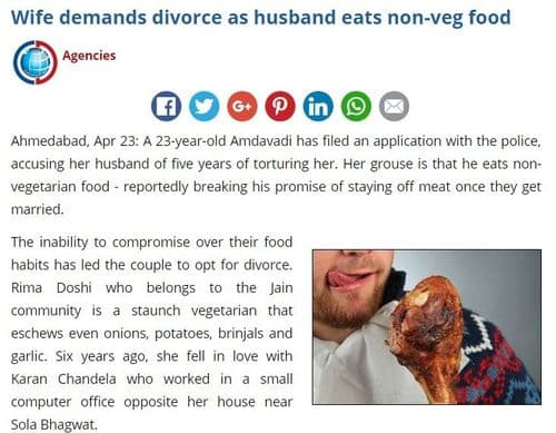 ६. मांसाहारी जेवण