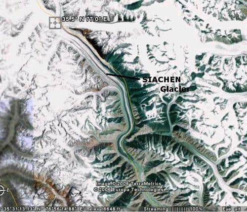 सियाचीन आहे तरी कुठे ?