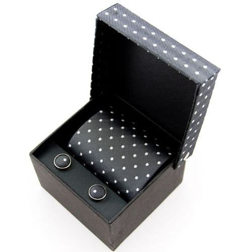 ६. कफ लिंक्स टाय सेट