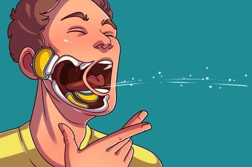 जांभई घेताना लाळ का उडते? हे आहे वैज्ञानिक कारण !!