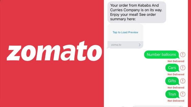 या लहान मुलाने झोमॅटोकडून मागवली खेळणी....झोमॅटोने काय केलं पाहा !!