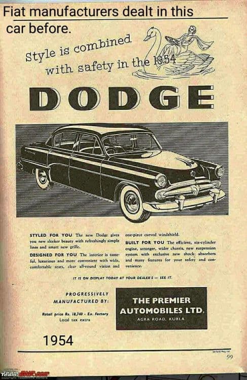 डॉज (वर्ष-१९५४)