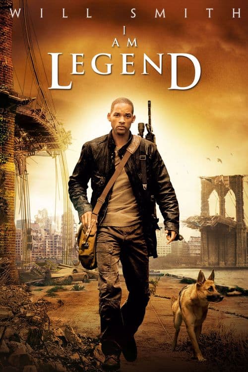२) आय ॲम लीजंड (I Am Legend) - साल २००७