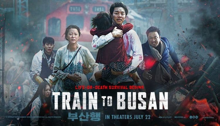 ३) ट्रेन टू बुसान (Train To Busan) - साल २०१६